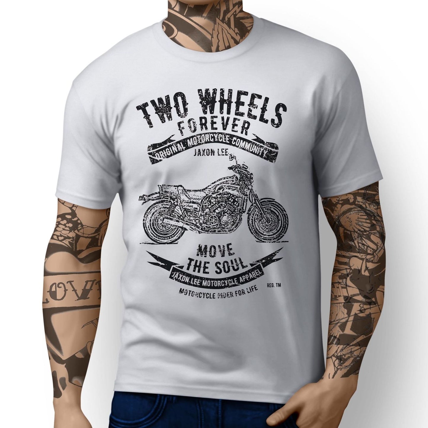 Two Wheels Forever Cotton T Shirt