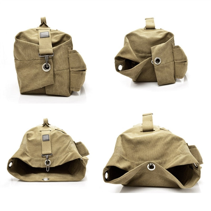 Large Capacity Canvas Backpack