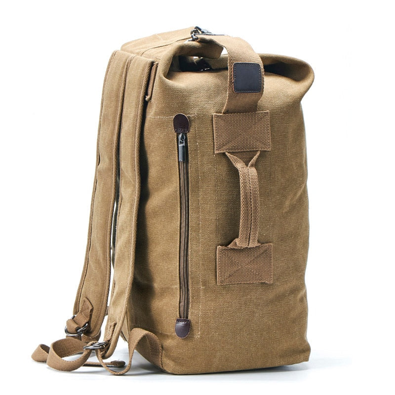 Large Capacity Canvas Backpack