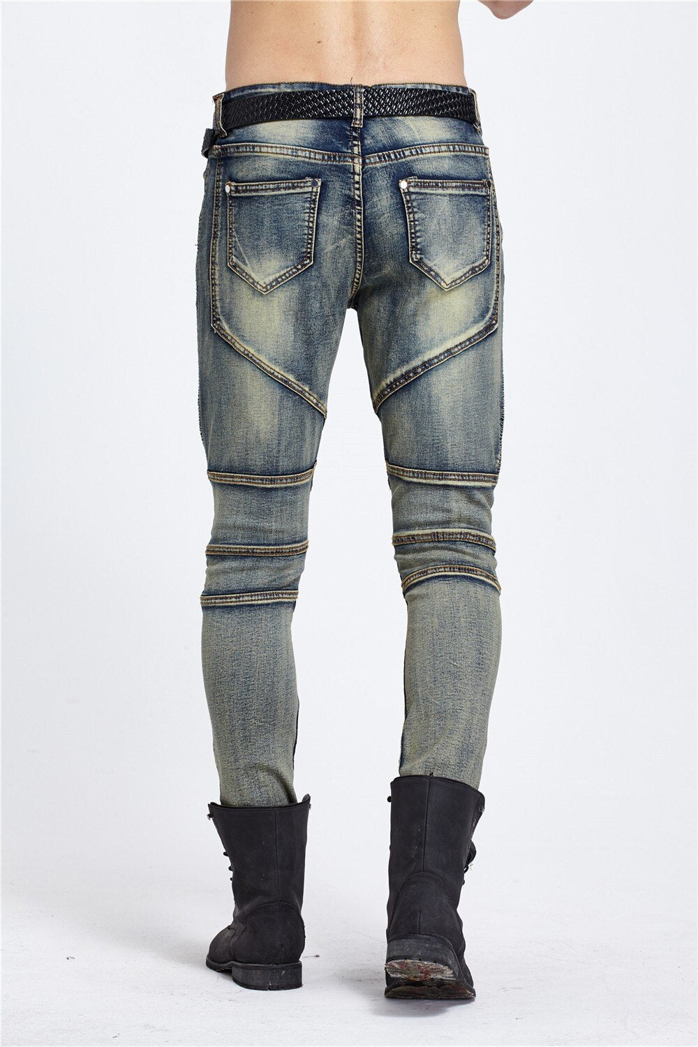 Motorcycle Riders Stylish Denim Jeans