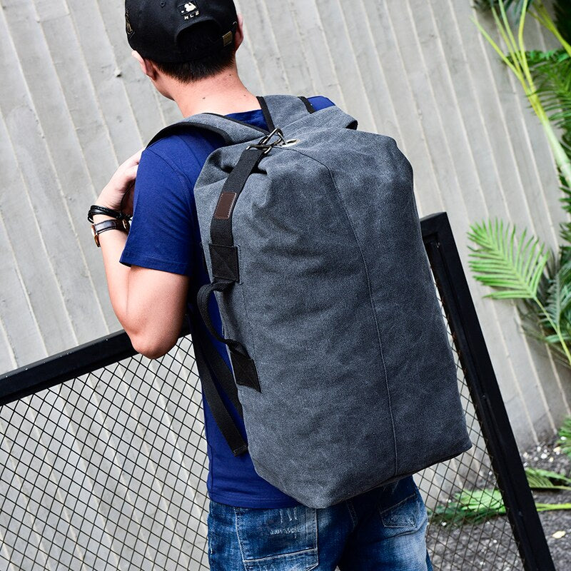 Large Capacity Canvas Backpack