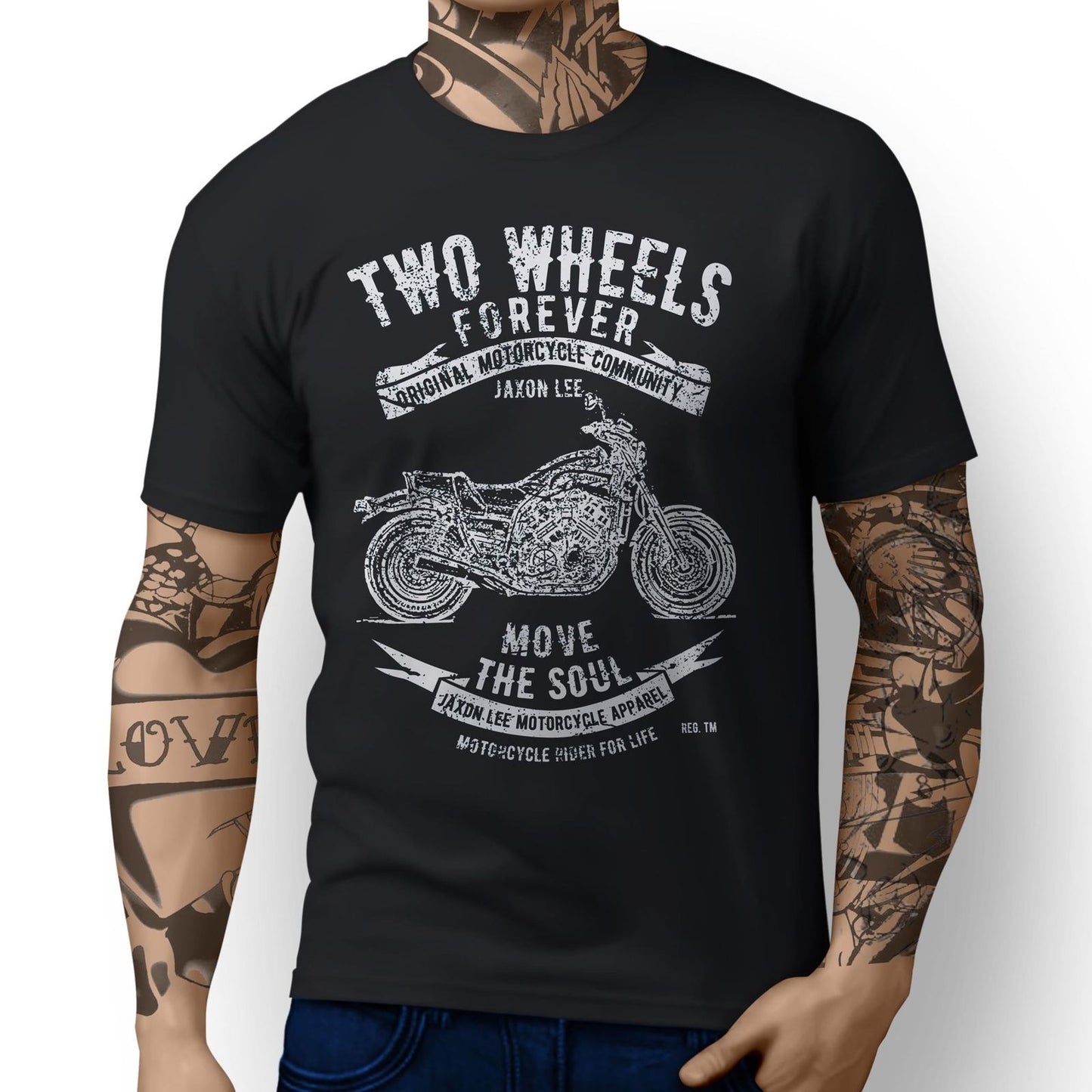 Two Wheels Forever Cotton T Shirt