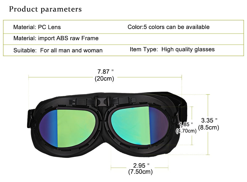 Windproof Motorcycles Glasses