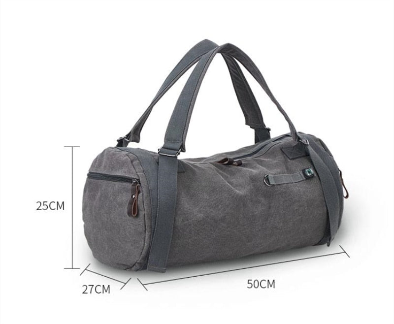 High Quality Large Capacity Canvas Bucket Bags