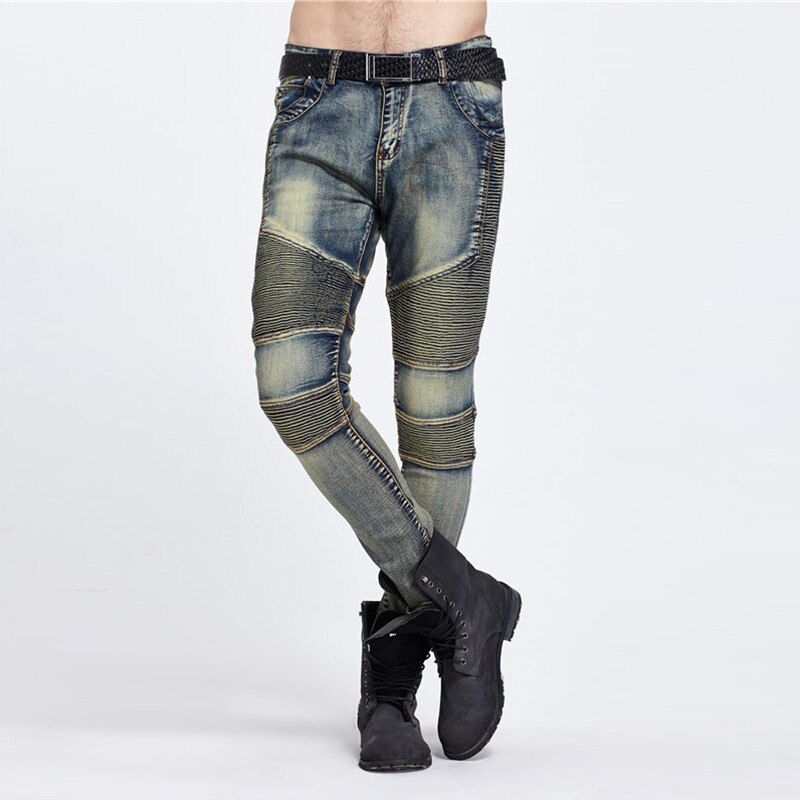 Motorcycle Riders Stylish Denim Jeans