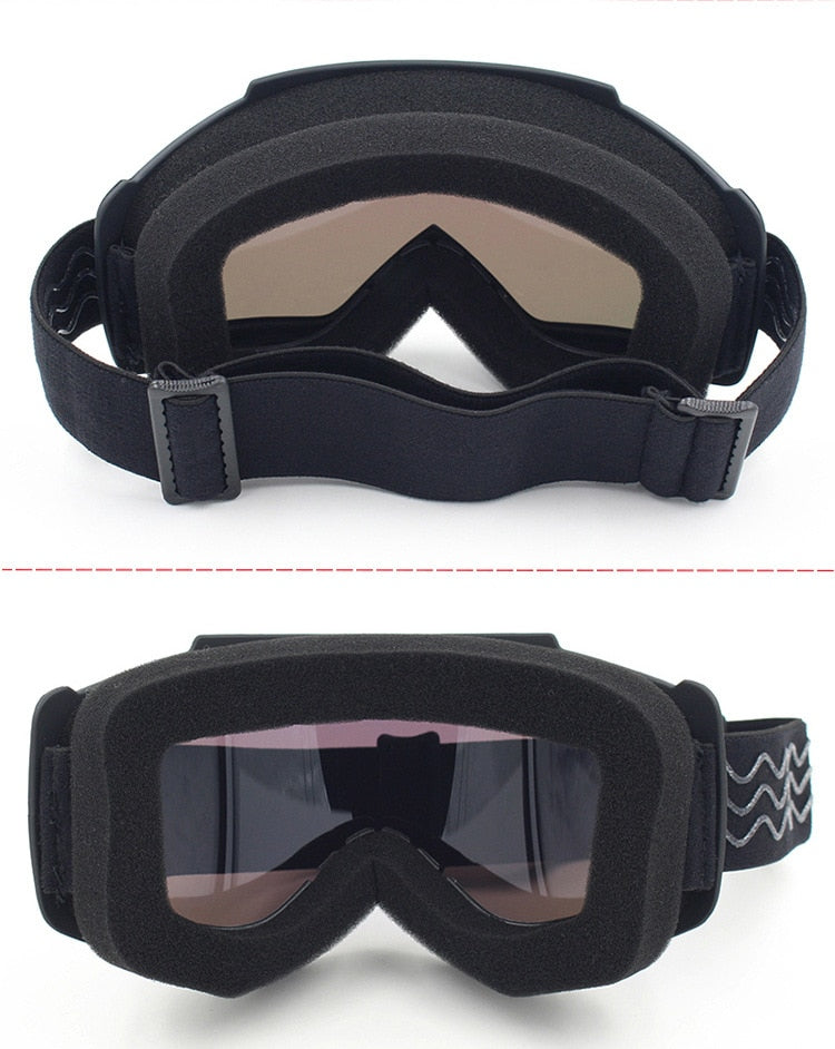 Motorcycle Helmet Face Mask with Goggles