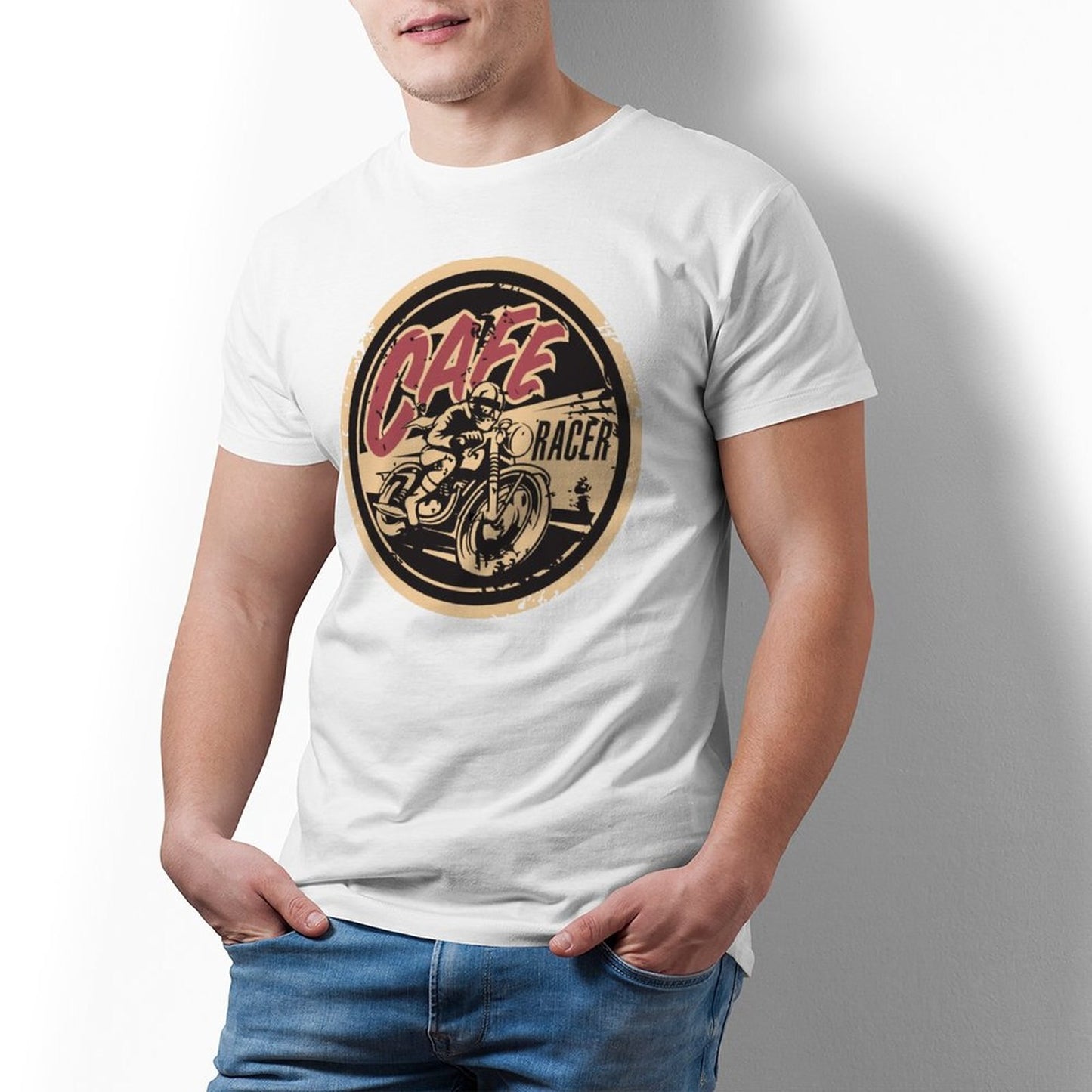 Cafe Racer Full Of Speed Vintage T Shirt