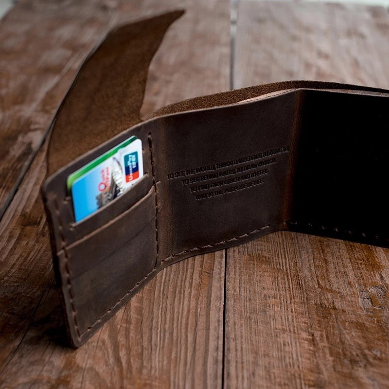 Handmade Vintage Genuine Leather Wallet