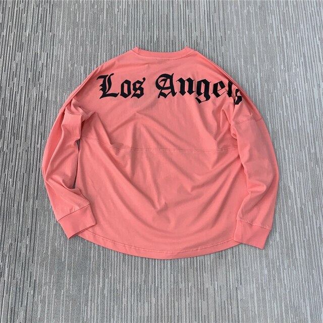 Los Angeles Print Long sleeve Cotton T-shirt