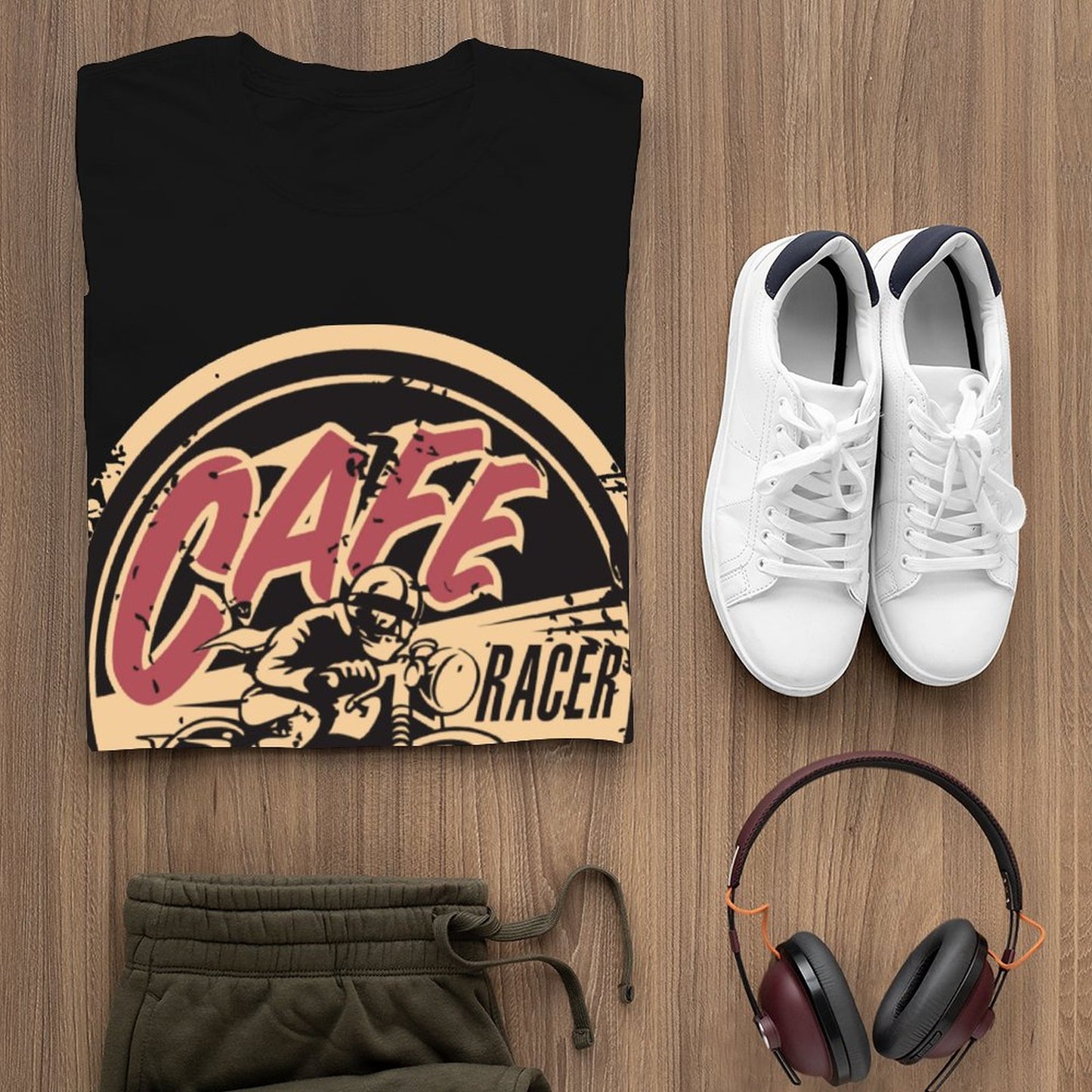 Cafe Racer Full Of Speed Vintage T Shirt