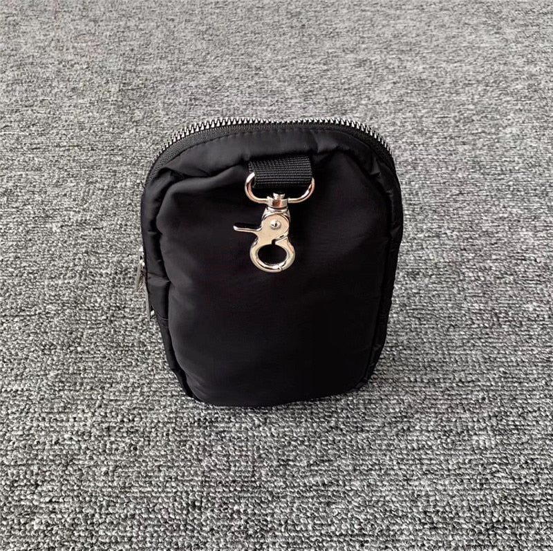 Black Skull Backpack with Small Bag