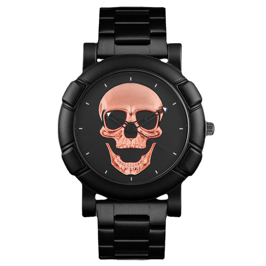 Skull 3D Ghost Series Large Cool Dial Designer Quartz Watches