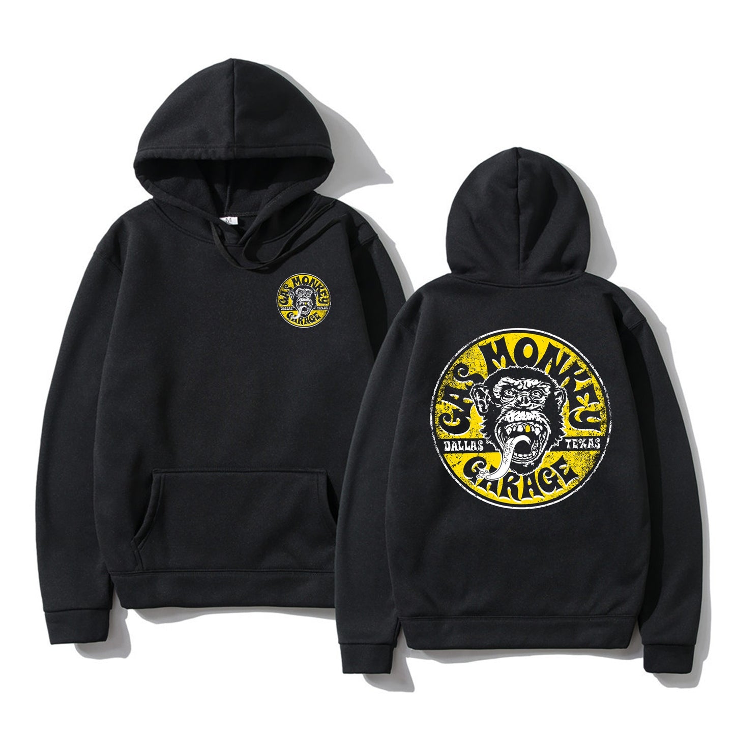 Black Gas Monkeys Garage Hoodie