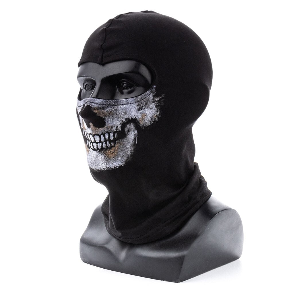 Motorcycles Skull Windproof Full Face Cover Bandana