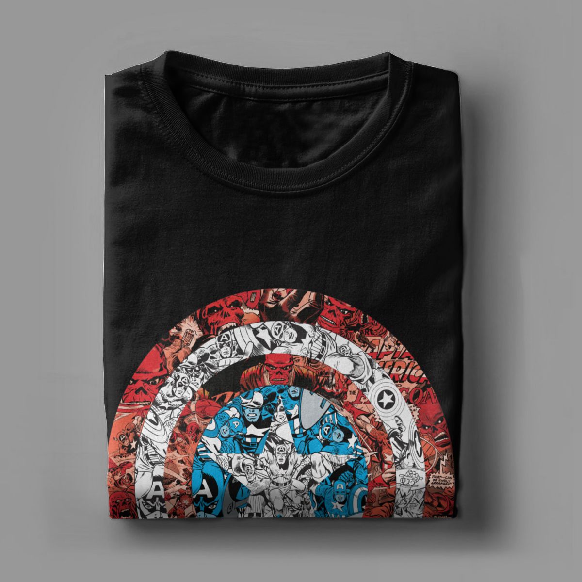 Marvel Captain America Comic Shield T Shirt