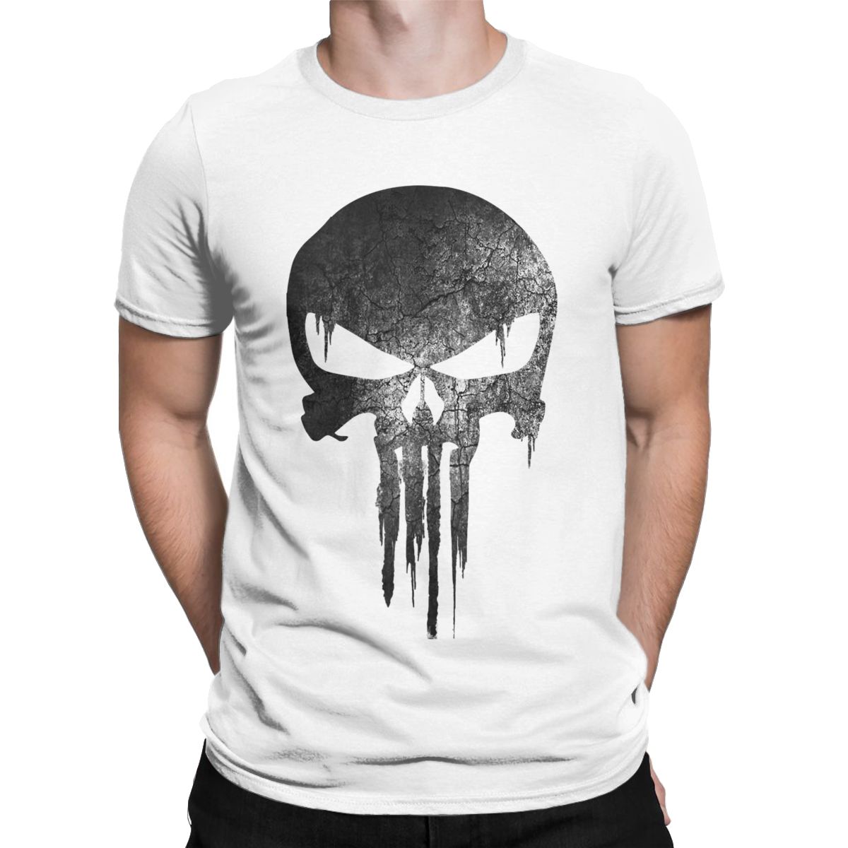 Punisher Skull Cotton T-Shirts