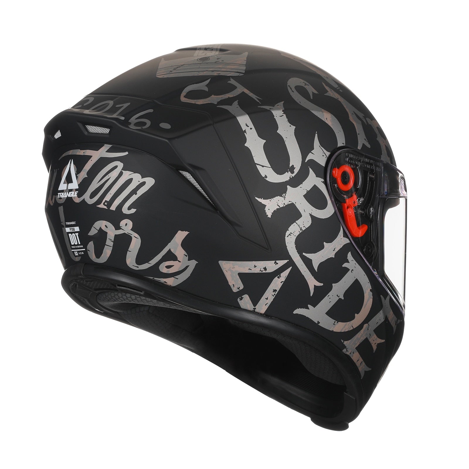 Full Face Racing Ride Printed Motorcycle Helmet – xroder