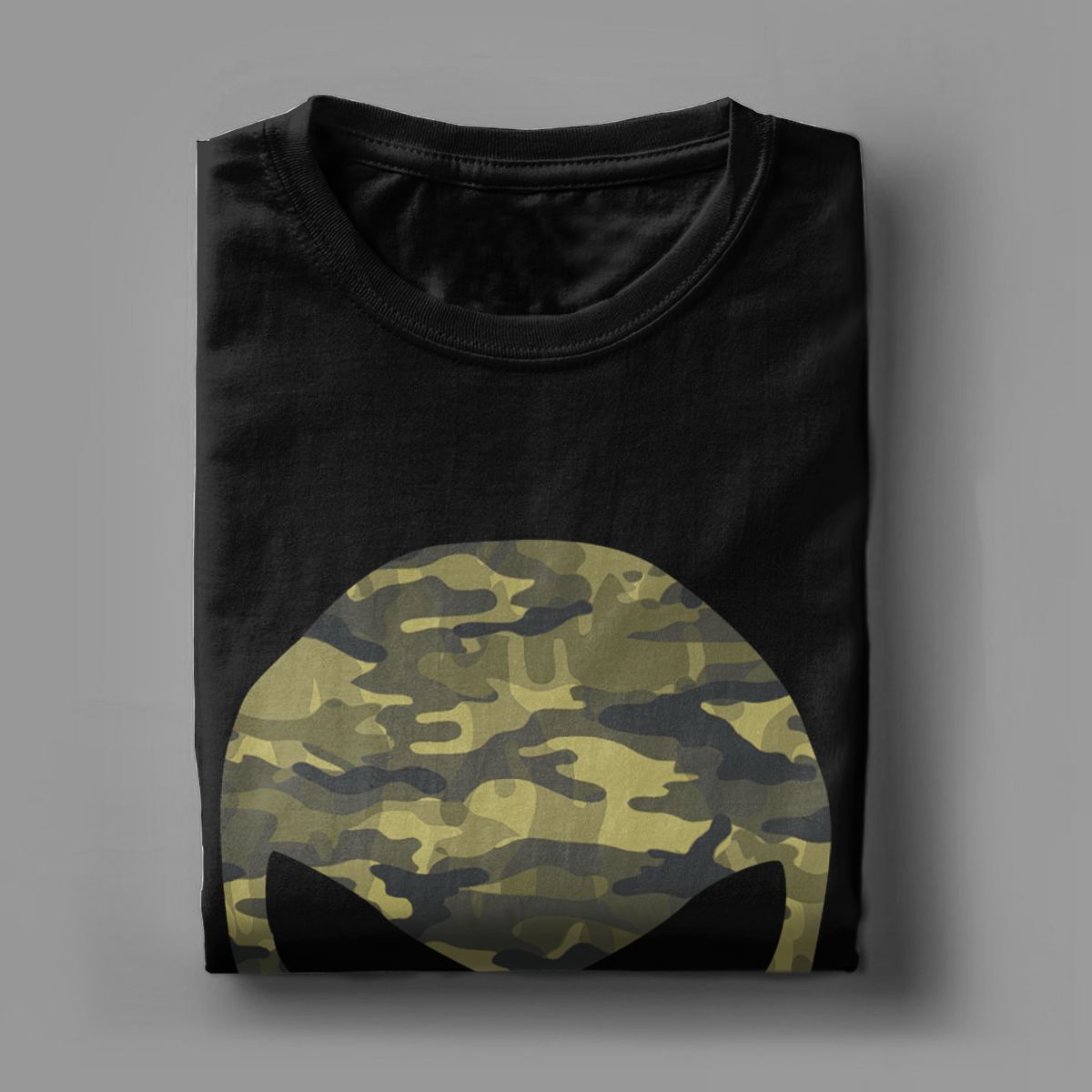 Punisher Skull Camouflage Cotton T Shirt