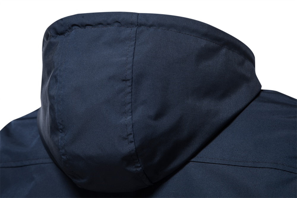 Hat Removable Drawstring Bomber Jackets