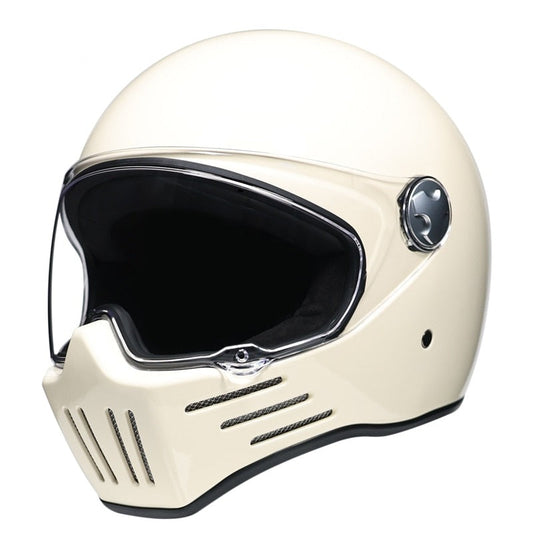 Retro ABS Light Full Face  Motorcycle Helmet