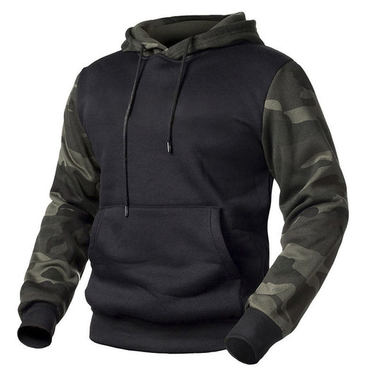 Camouflage Pullover Cotton Hoodie