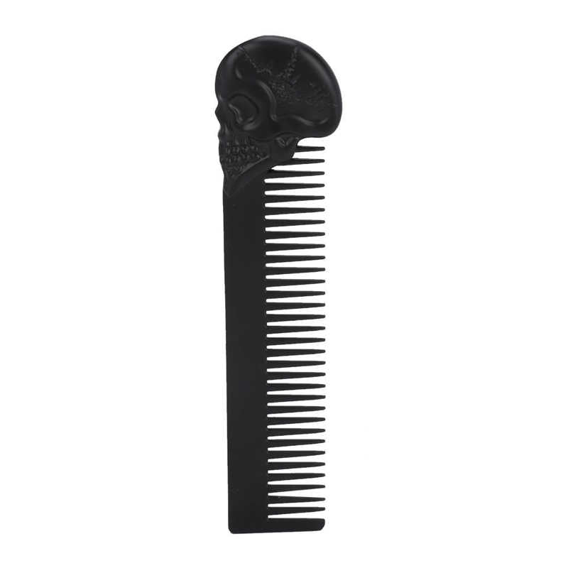 Zinc Alloy Skull Pattern Hair Styling Comb