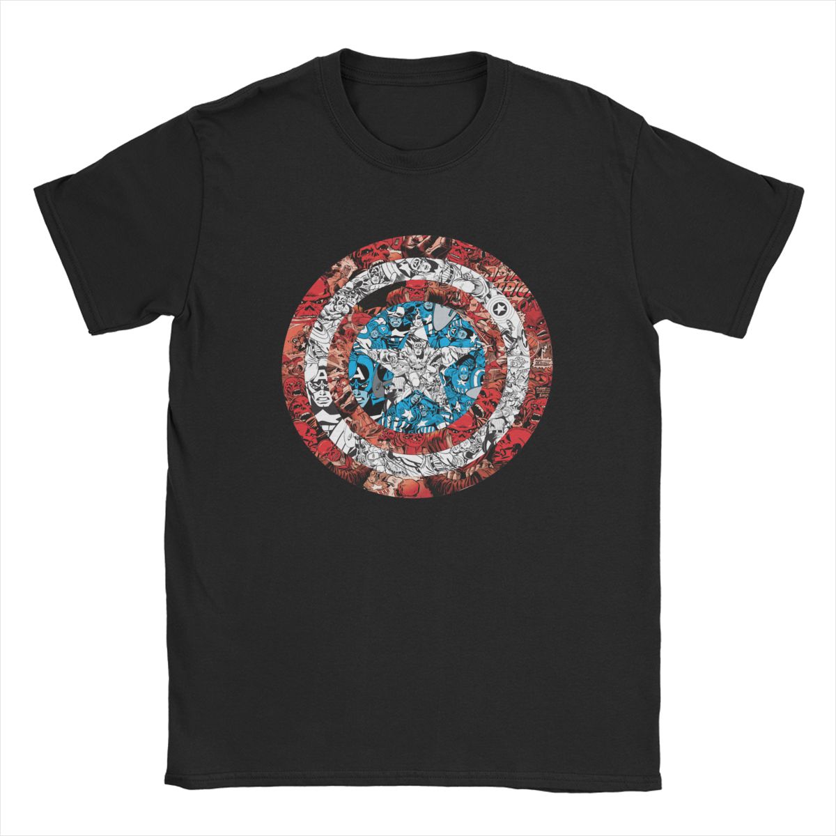 Marvel Captain America Comic Shield T Shirt