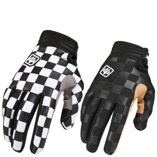 Retro Look Motorcycle Gloves