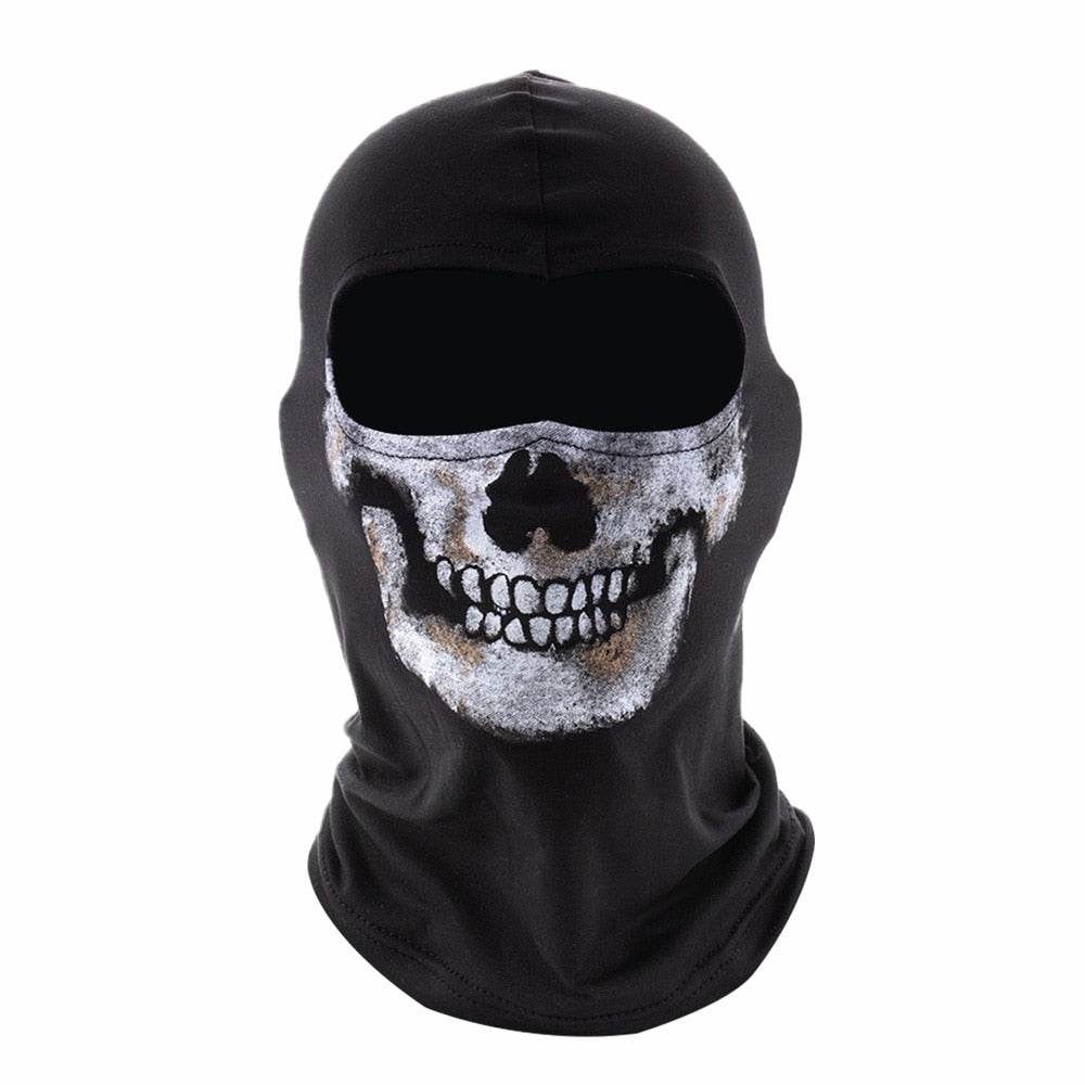 Motorcycles Skull Windproof Full Face Cover Bandana