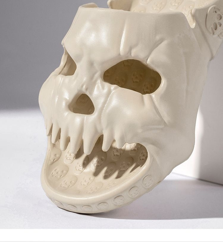 Personalized Skull Design Slippers