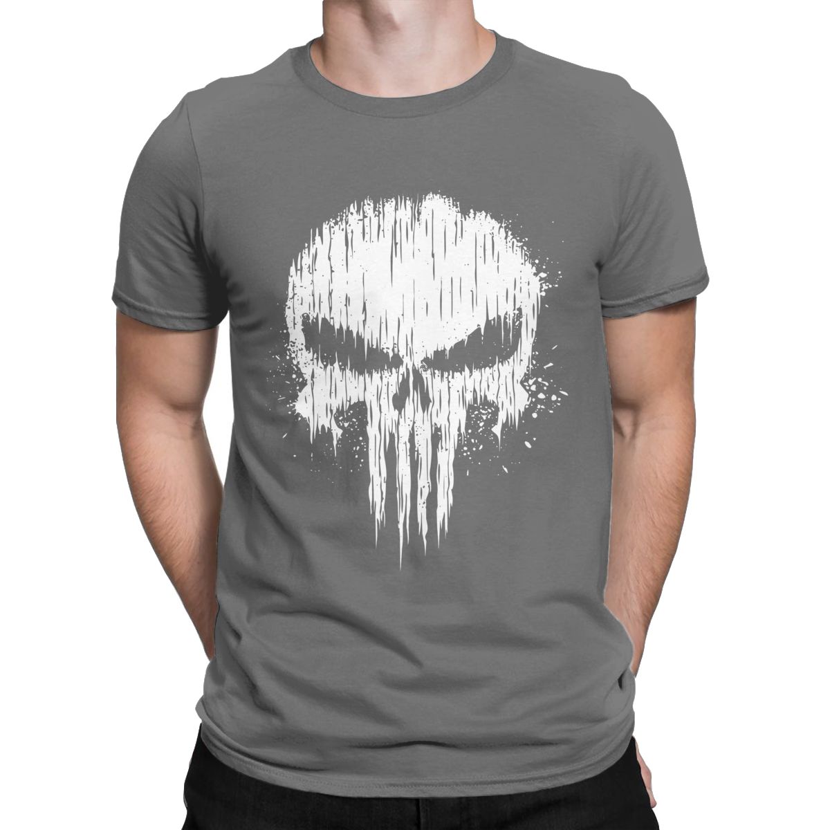 Para Bellum Punisher Skull Cotton T Shirt