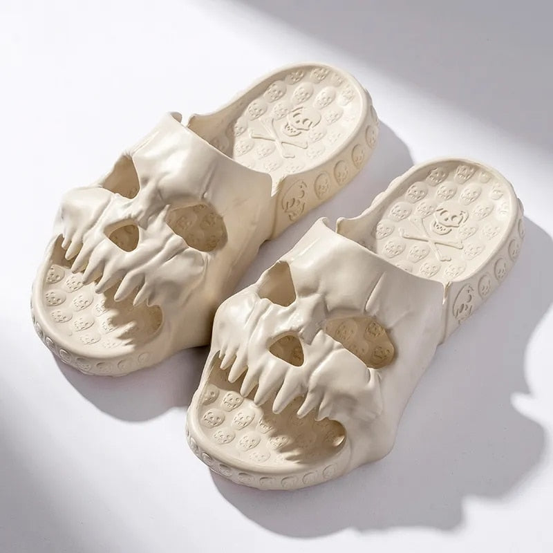 Personalized Skull Design Slippers