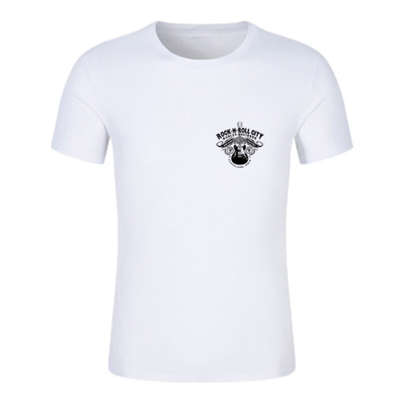 H D Rock & Roll Cotton Half Sleeve T-shirt