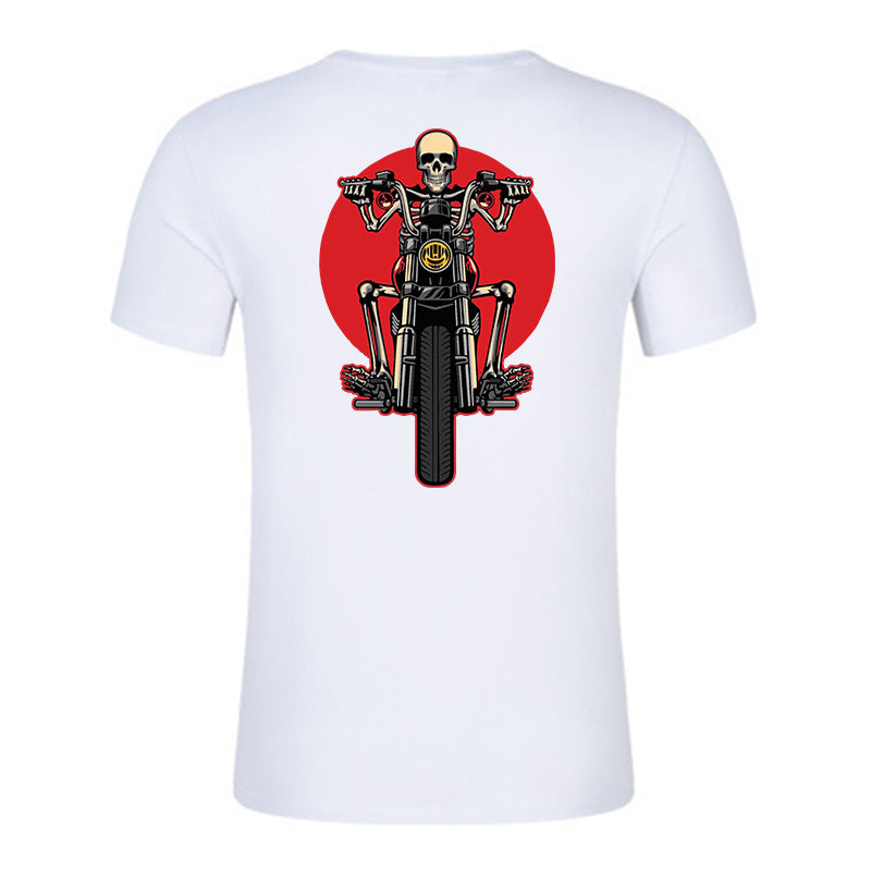 Skull Rider Cotton Half Sleeve T-shirt