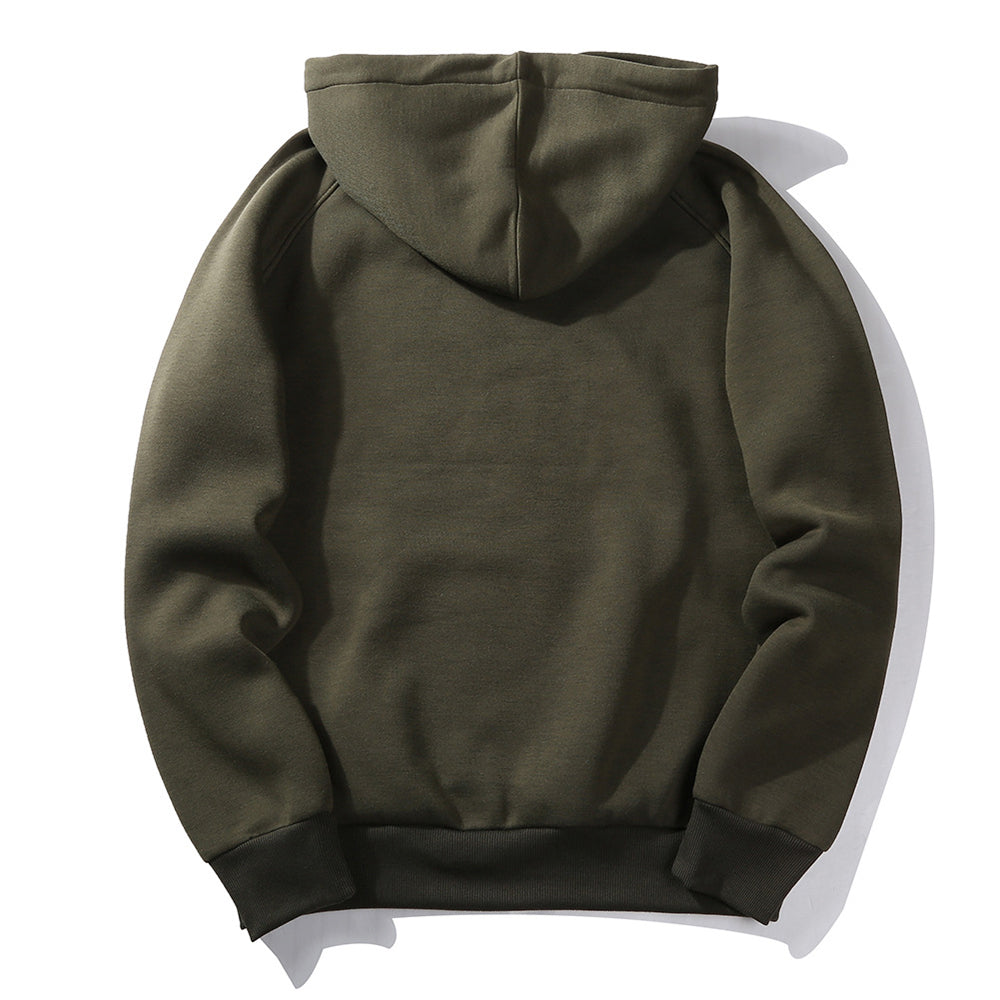 H D One Logo Cotton Hoodie