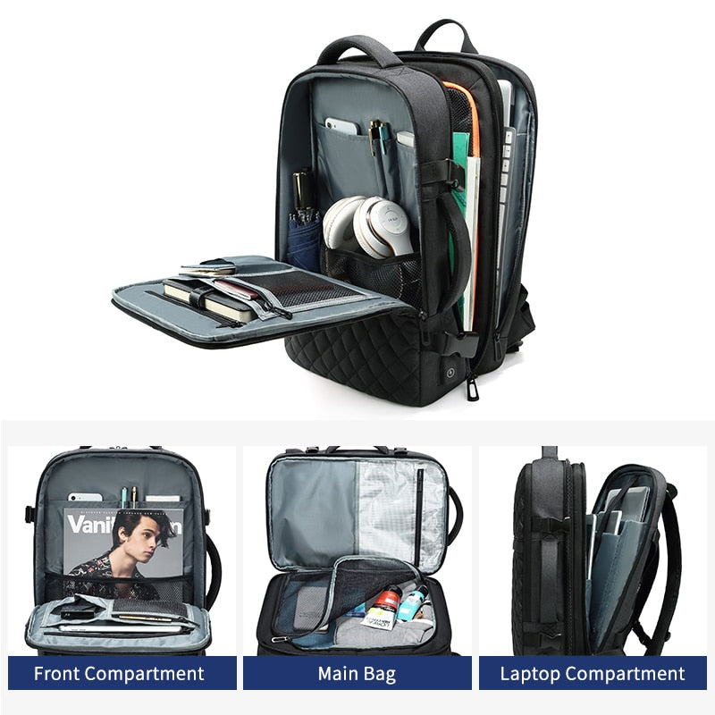 Expandable Large Capacity Backpack