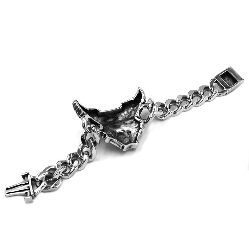 Engine Skull Eagle Bracelet