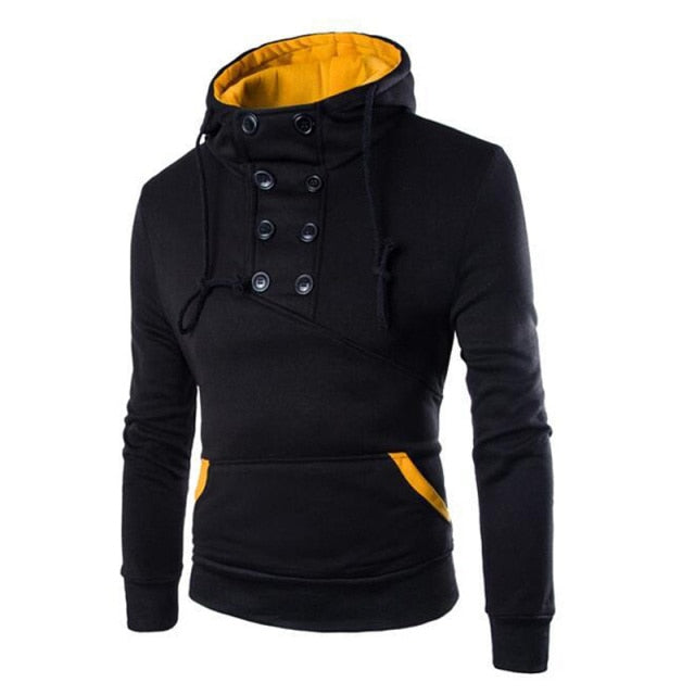 Long Sleeve Slim Fit Pullovers Hoodie