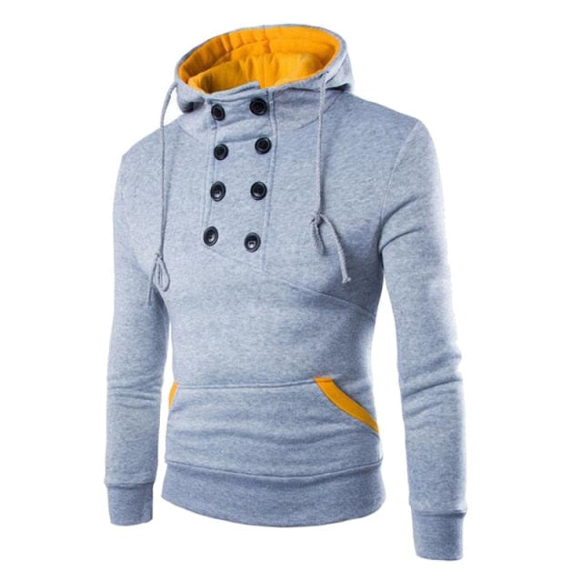 Long Sleeve Slim Fit Pullovers Hoodie