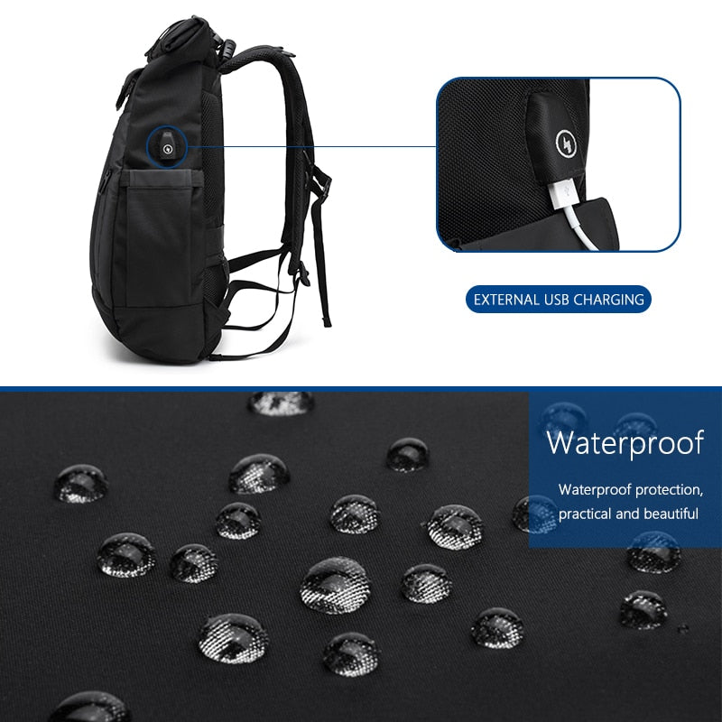 Water Repellent Travel Backpack