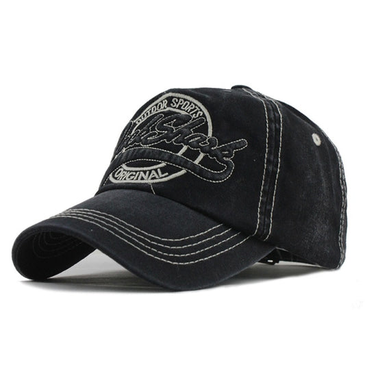 Outdoor Sports Washed Cotton Baseball Cap