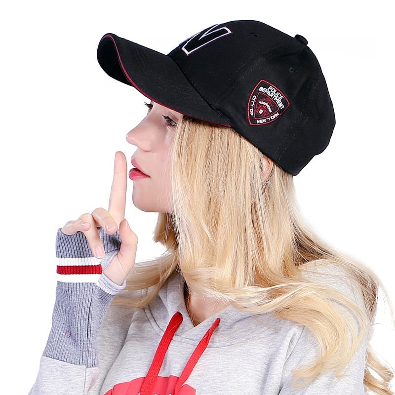 N Letter Embroidery Baseball Cap