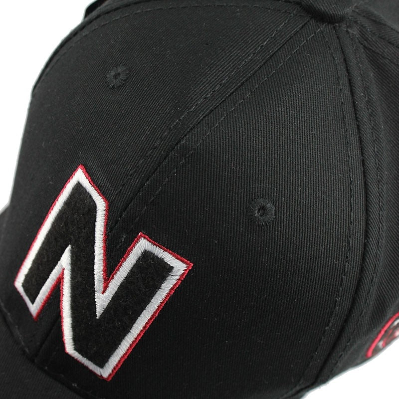 N Letter Embroidery Baseball Cap