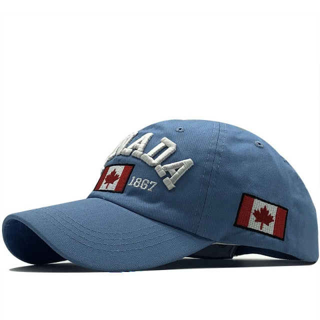 Canada Embroidery Baseball Cap