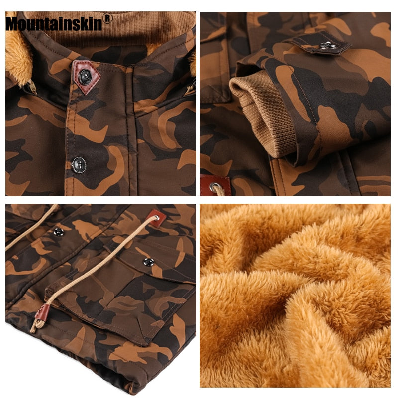 Camouflage Winter Cotton Jacket