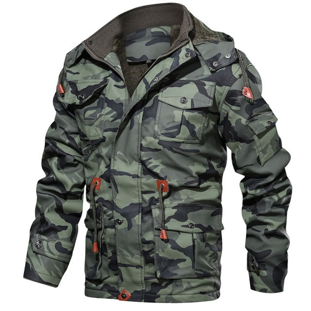 Camouflage Winter Cotton Jacket