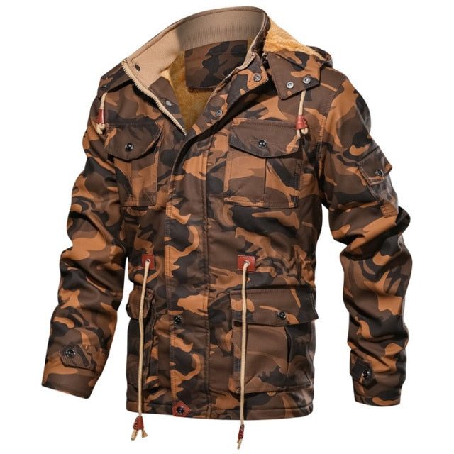 Camouflage Winter Cotton Jacket