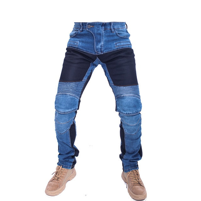 Denim Jeans Motorcycle Protective Pants