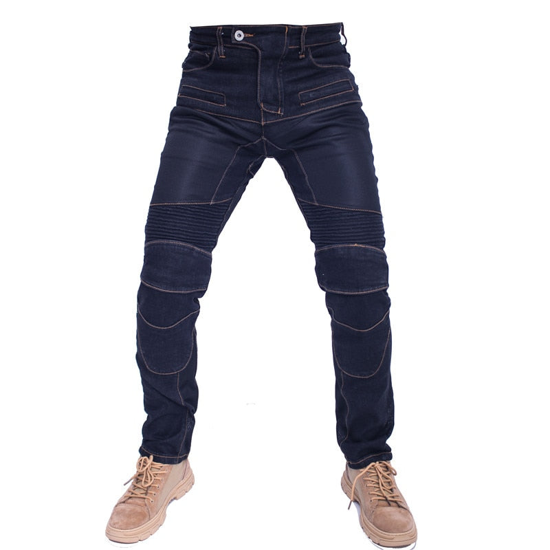 Denim Jeans Motorcycle Protective Pants