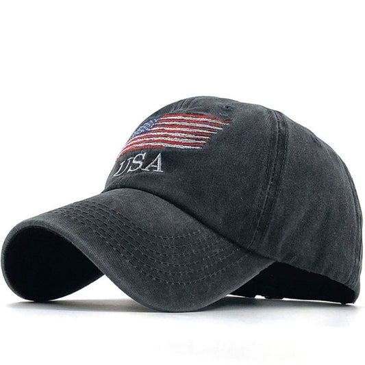 American Flag Baseball Cap